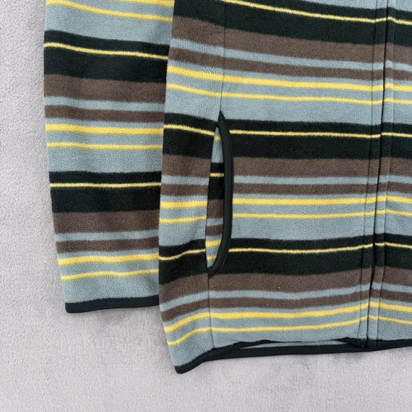 Vintage Patagonia Synchilla Fleece Jacket Full Zip Striped Womens size Medium - Picture 3 of 16